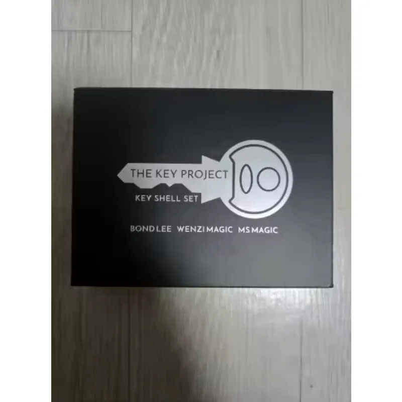 

Bond Lee The Key Shell Set Magic Tricks Key Cross Flight Key Illusion for Close-Up Mentalism & Street Magic Gimmick Props Funny