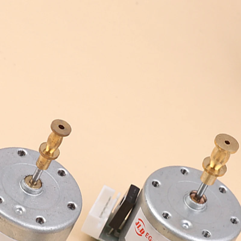 EG530SD-3F DC5-12V 3速メタルターンテーブルモーター 33/45/78 RPM、25mm取り付け穴、レコードプレーヤー用スリーブ