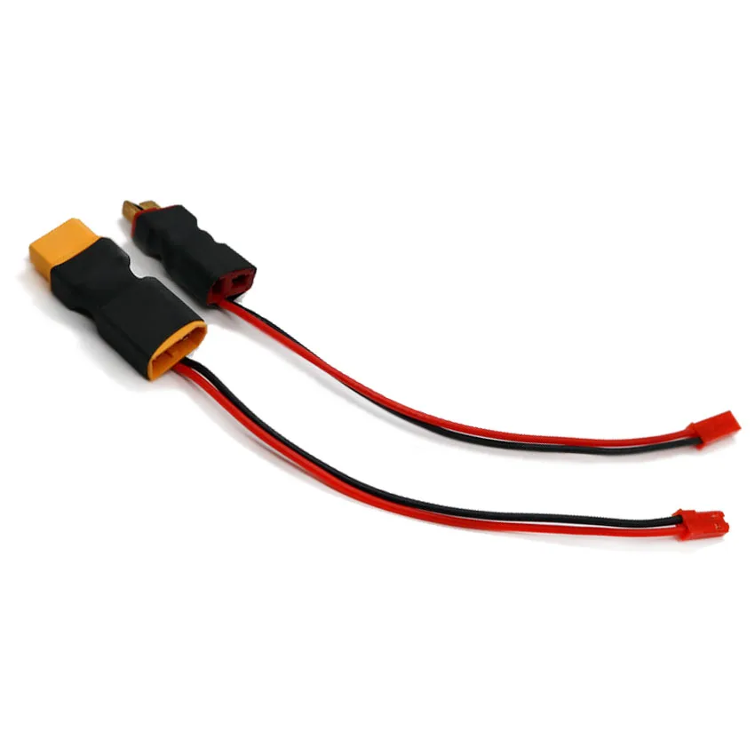 XT60 T Plug Male to Female JST Female In-line Power Adapter For RC Battery Lipo Model Plug Connector Accessory High Quality 1pcs