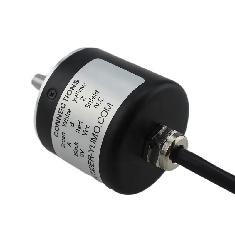 

Инкрементальный поворотный энкодер ISC3806-001E-100B-5-24E, 38 мм, вал 6 мм, 100 импульсов на оборот, выходное напряжение