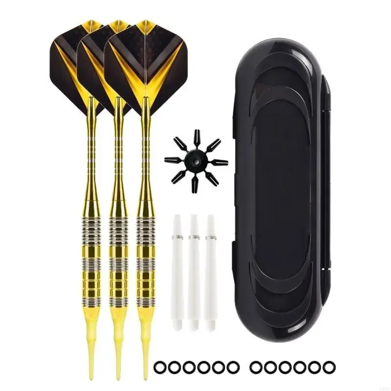 

3PCS/PACK 21G SOFT TIP DARTS устанавливает стандартный полете для ПЭТ, алюминиевые дрэты с валами пластиковый наконечник с для