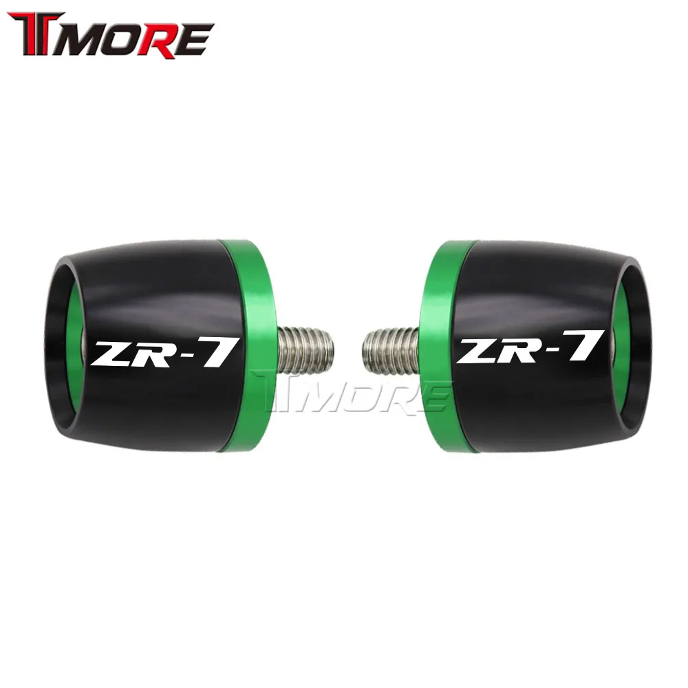 Voor Kawasaki ZR-7 Zr 7 ZR7 Motorfiets Accessoires Cnc Handvatten Bar Ends Cap Contragewicht Plug Slide