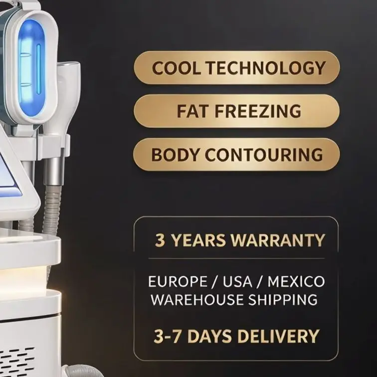 Lymphatic Drainage Skin Tightening Cryolipolysis 360 Surround Cooling Slimming Machine Fat Reduction Spa Beauty Machine