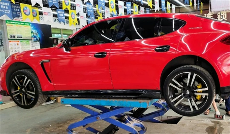 For Porsche Panamera 970.1 2010-2013 Real Carbon Fiber Front Lip Rear Bumper Diffuser Side Skirt Trunk Spoiler Body Kit Splitter