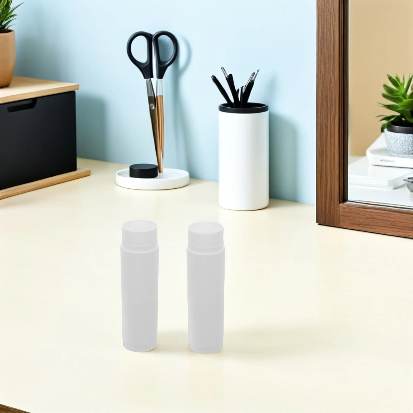 

30Pcs Portable Lip Balm Tubes Empty Rotatable Lipstick Containers DIY Lip Gloss Sub Tubes Bulk Plastic Lipstick Holder