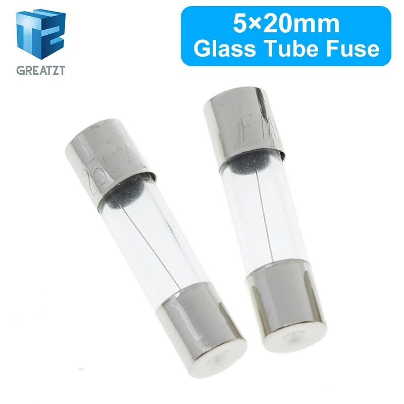 TZT 10PCS 5x20mm Fast Blow Glass Tube-Fuses 0.25A 0.5A 1A 1.5A 2A 2.5A 3A 3.15A 4A 5A 6A 7A 8A 10A 15A 20A 25A 30A 250V 5*20mm image 5