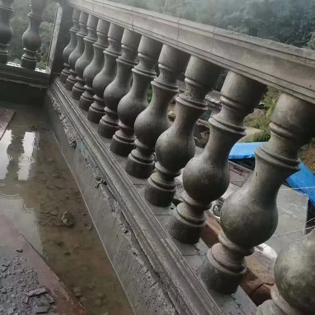 Cement cast-in-place European balcony vase column railing mold fence mold product round gourd abrasive tool thickened model