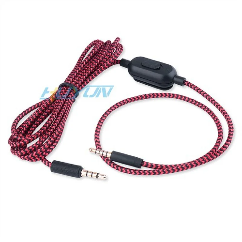 H  3.5mm Headphone Audio Cable Replacement for Logitech GPRO X G233 G433 Headset