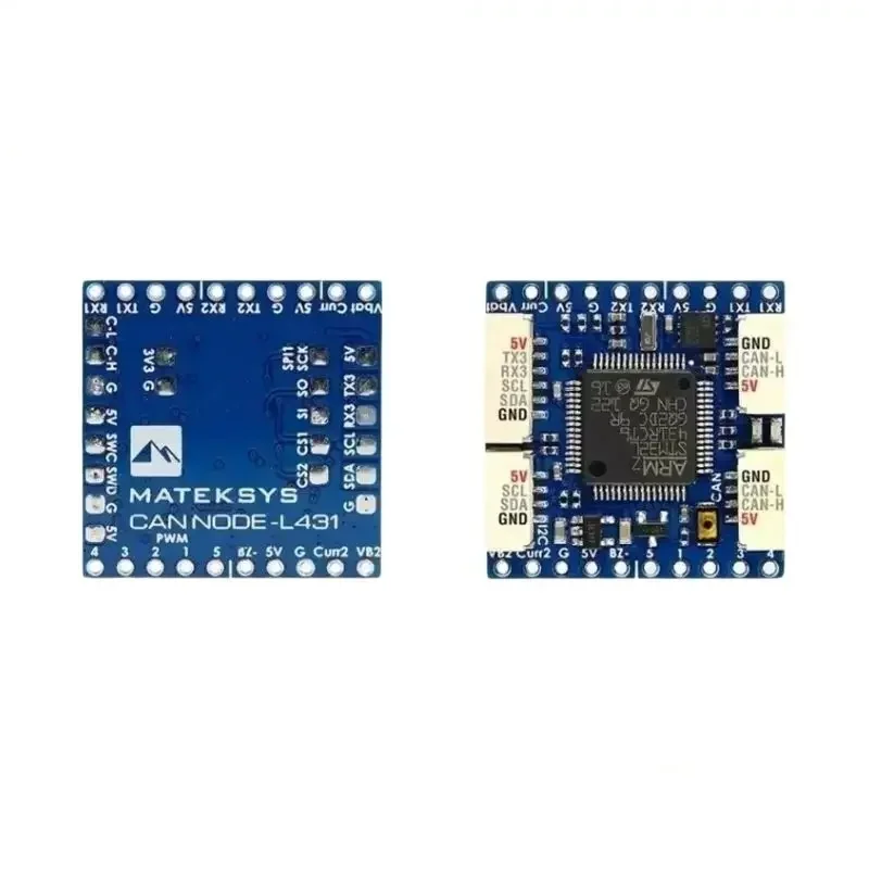 MATEK 2025 New CAN-L431 AP_Periph CAN Node DroneCAN L431 (26x26mm) for ArduPilot GNSS, Compass, Barometer & Airspeed Sensor
