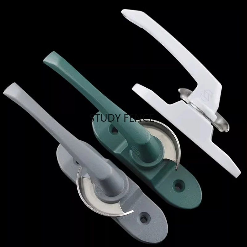 2PCS Aluminum Alloy Window Lock Buckle Adjustable Direction Lock Buckle Sliding Door and Window Lock Hardware Accessories
