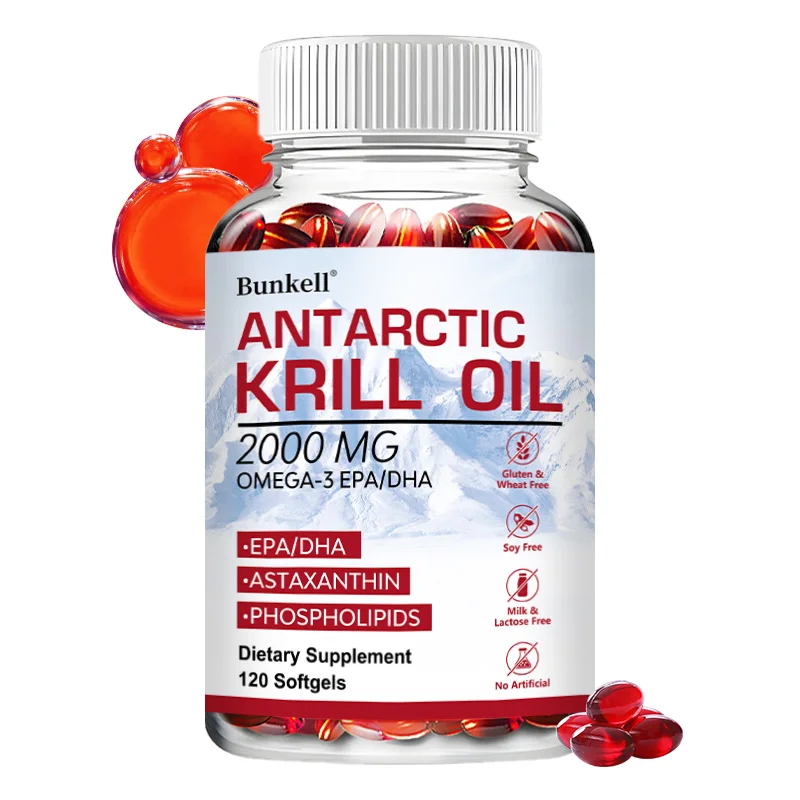 

Астаксантин, Омега-3, масло Антарктического криля — поддерживает здоровье сердца и мозга, суставы, здоровье мышц и кожи, 30/60/120 капсул