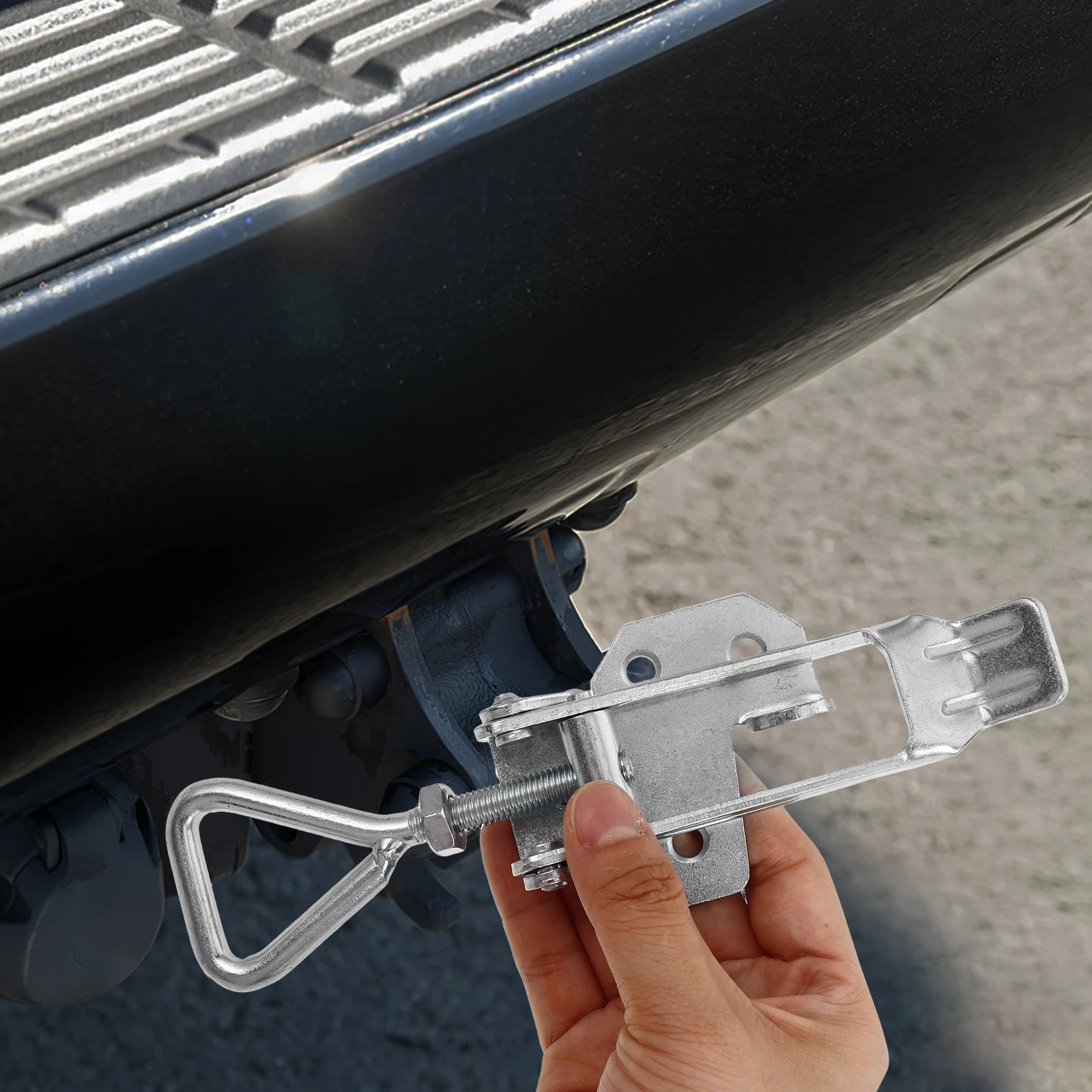 

Heavy Duty Trailer Latch Steel Closure Truck Accessories Durable Metal Door Lock For Cargo Trailers Bicycles