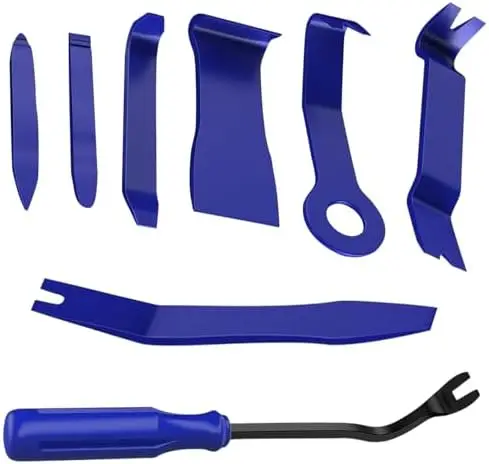 

Blue 8-Piece Car Radio Removal Tool Kit for Audio Installation