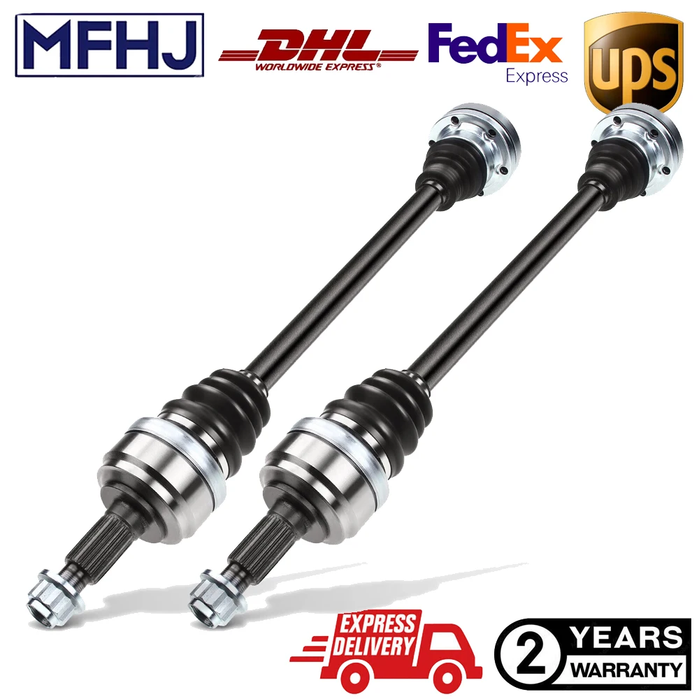 2x CV Axle Assembly for Audi Q7 2007 2008 2009 2010 3.0L 3.6L Rear Left & Right