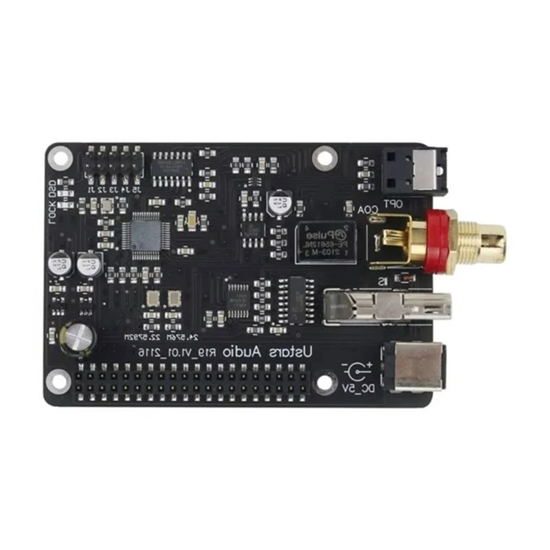 L70A R19 For Raspberry Pi Pi4 3B 4B HIFI Digital Broadcast Webcast Receiver Optical Fiber Coaxial I2S 384K DSD512 Support