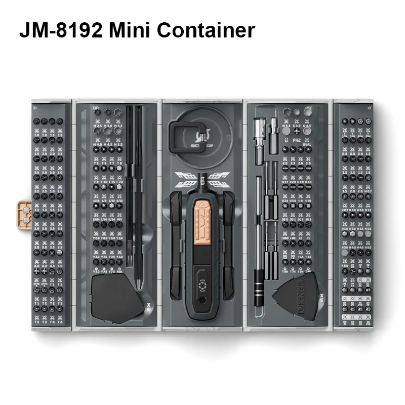 JM-8192 180 w 1 zestaw wkrętaków precyzyjnych do telefonu komórkowego komputer narzędzia do naprawy tabletu zestaw wkrętaków
