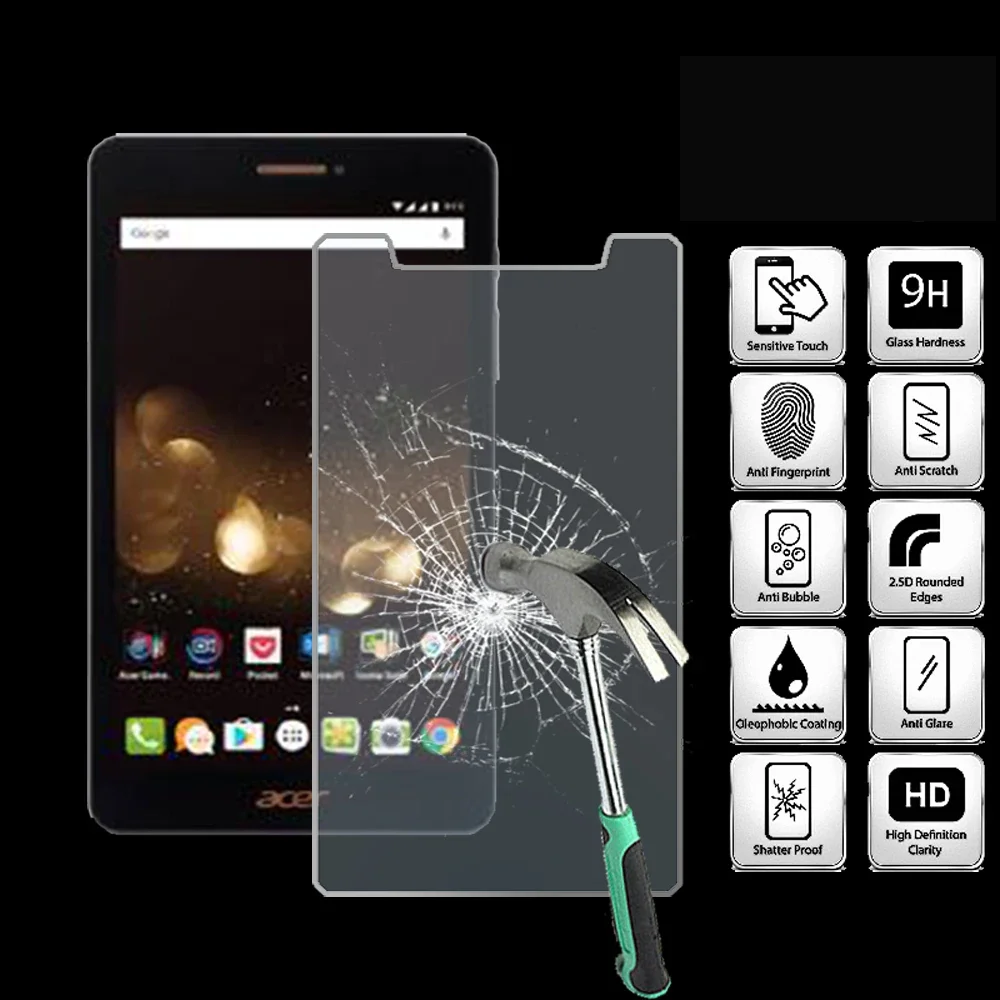 

For Acer Iconia Talk S A1-734 Tablet Ultra Clear Tempered Glass Screen Protector Anti-friction Proective Film