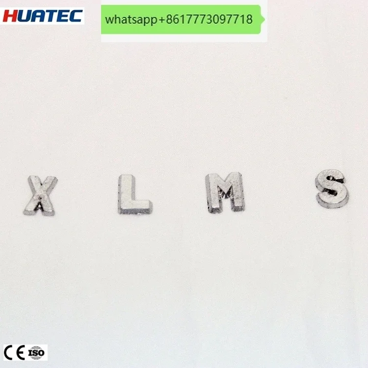 X ray accessories lead letters