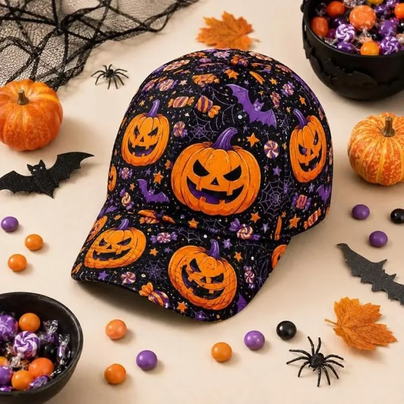 Halloween baseball cap Men Women Merch Sun Hats Fashion Caps HipHop Style Hats Personalized Fashion baseball cap Cool Hats