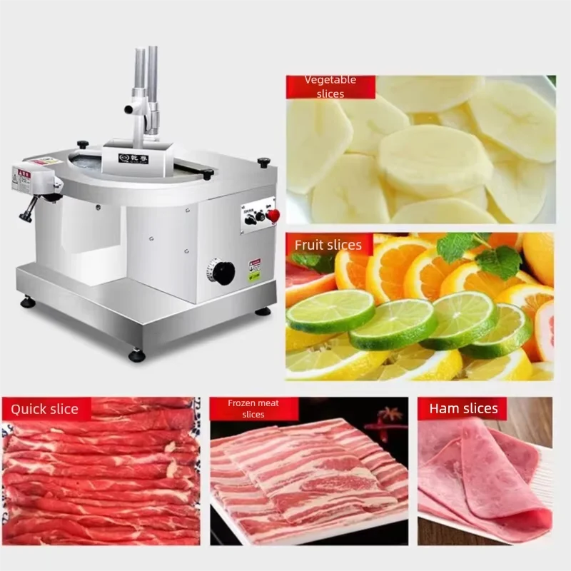 2026 China Factory Manufacturing Fully Automatic Fresh Meat Slicer