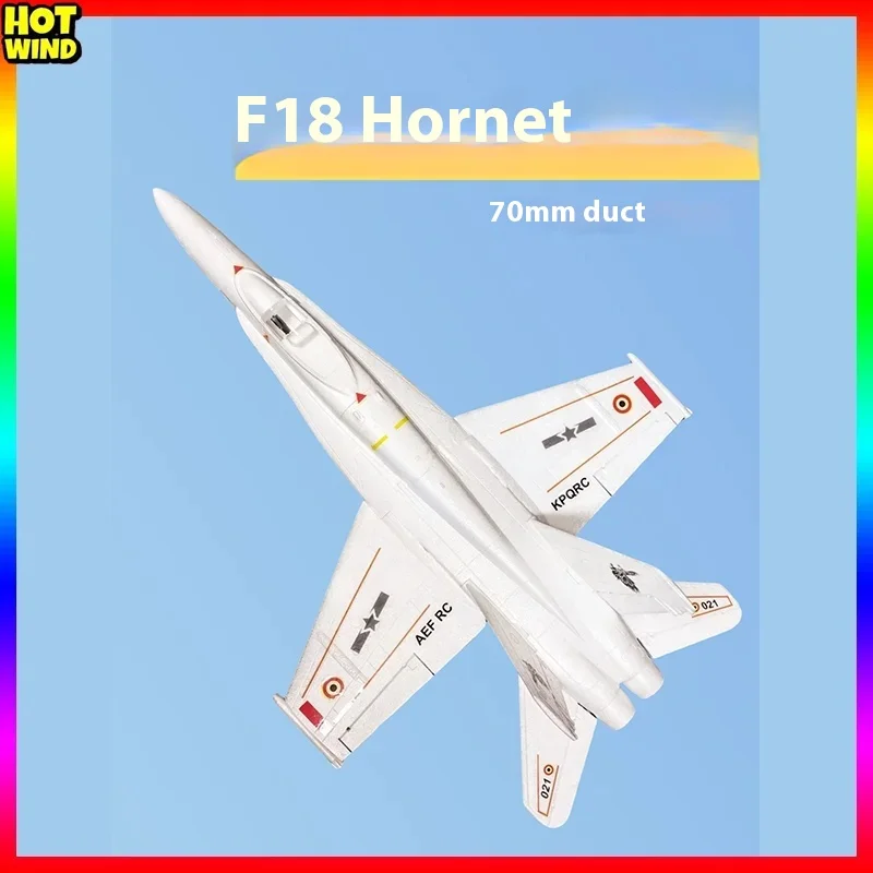 Flugzeug modell Starr flügel f18 Kämpfer 70mm Kanal Epo Jet Erwachsenen Montage RC Flugzeug