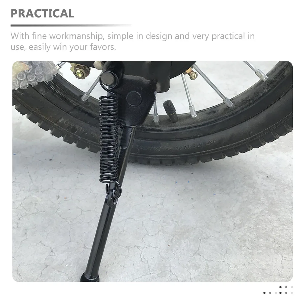 

1pc Adjustable Kids Bike Kickstand Aluminum Alloy Road Mountain Bike Stand Durable Support Bracket Side Parking Frame Cycling