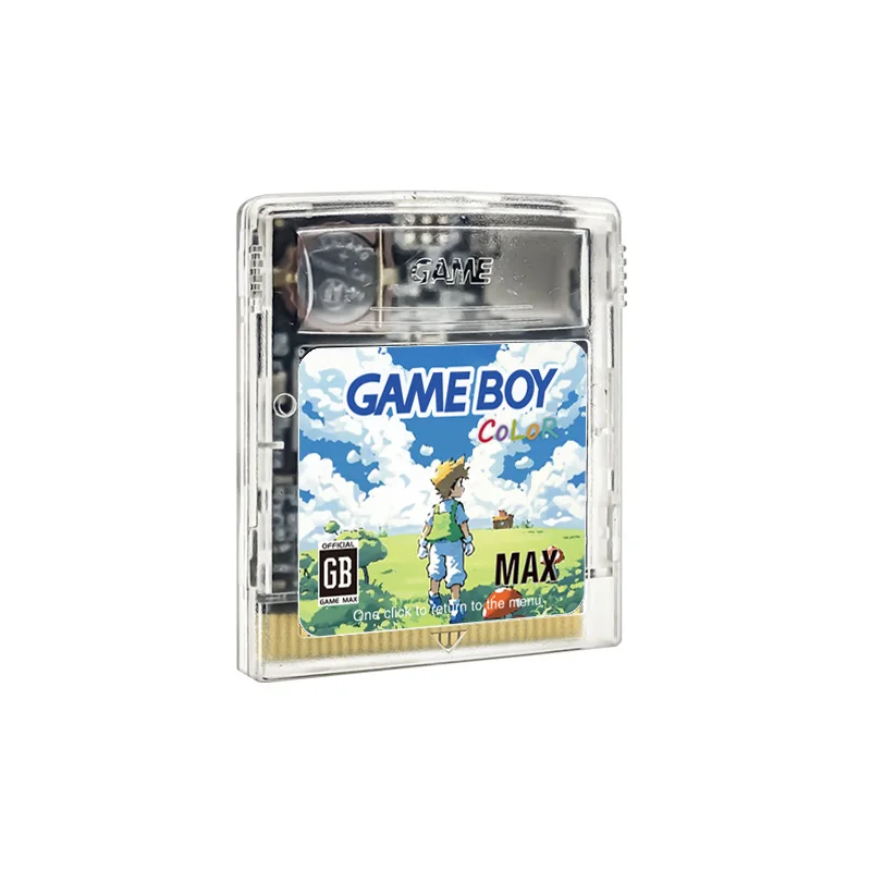 ل Gameboy Color 2000 في 1 بطاقة الألعاب GB Max OSV4 إصدار النظام مع بطاقة 4G TF لوحدة تحكم الألعاب GB GBC GBA SP GBP GBM