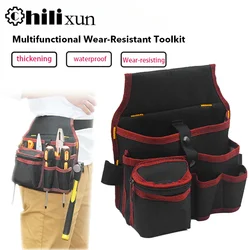 NEW Multi-Function Tool Bag Oxford Cloth Electrician Bag Multi-Pocket Waterproof Anti-Fall Waist Bag Organizers Tool Bag 공구가방