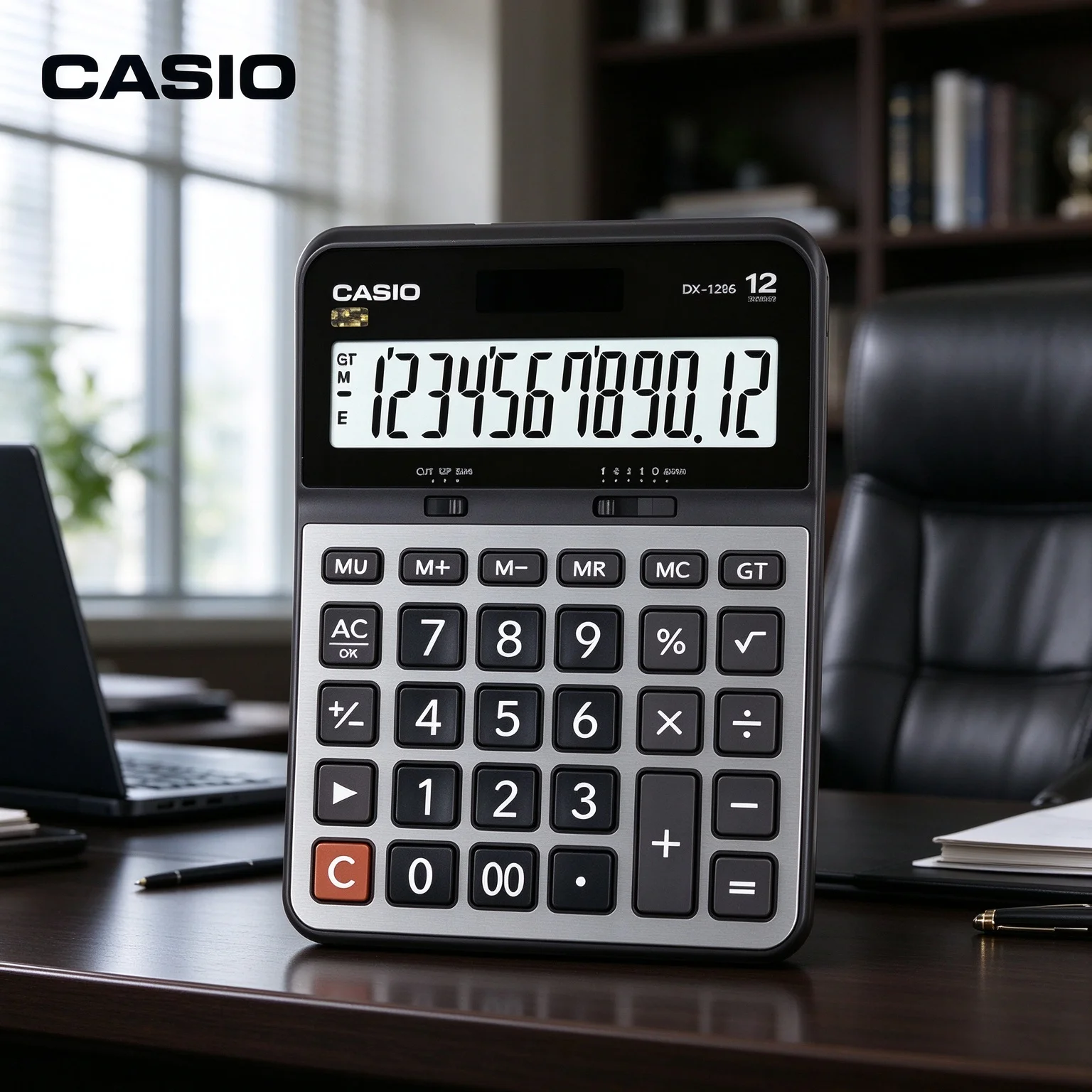 Casio /Math Calculator /Commercial Calculator DX120B/GX12B/MS20YC/SL310YC/fx82E Stable output for cost accounting