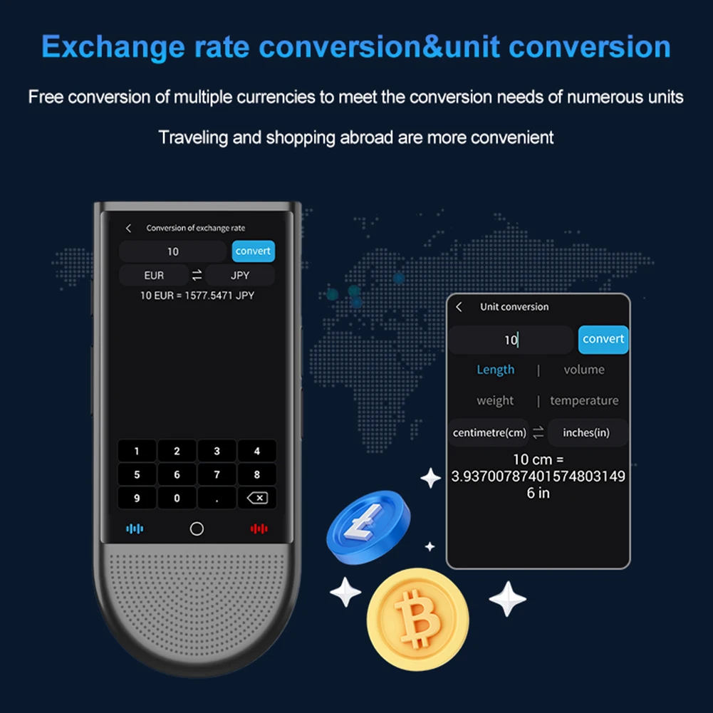 S15 AI Traduttore di foto vocali Traduttore intelligente in tempo reale Dispositivo di traduzione di 148 lingue Traduzione online offline