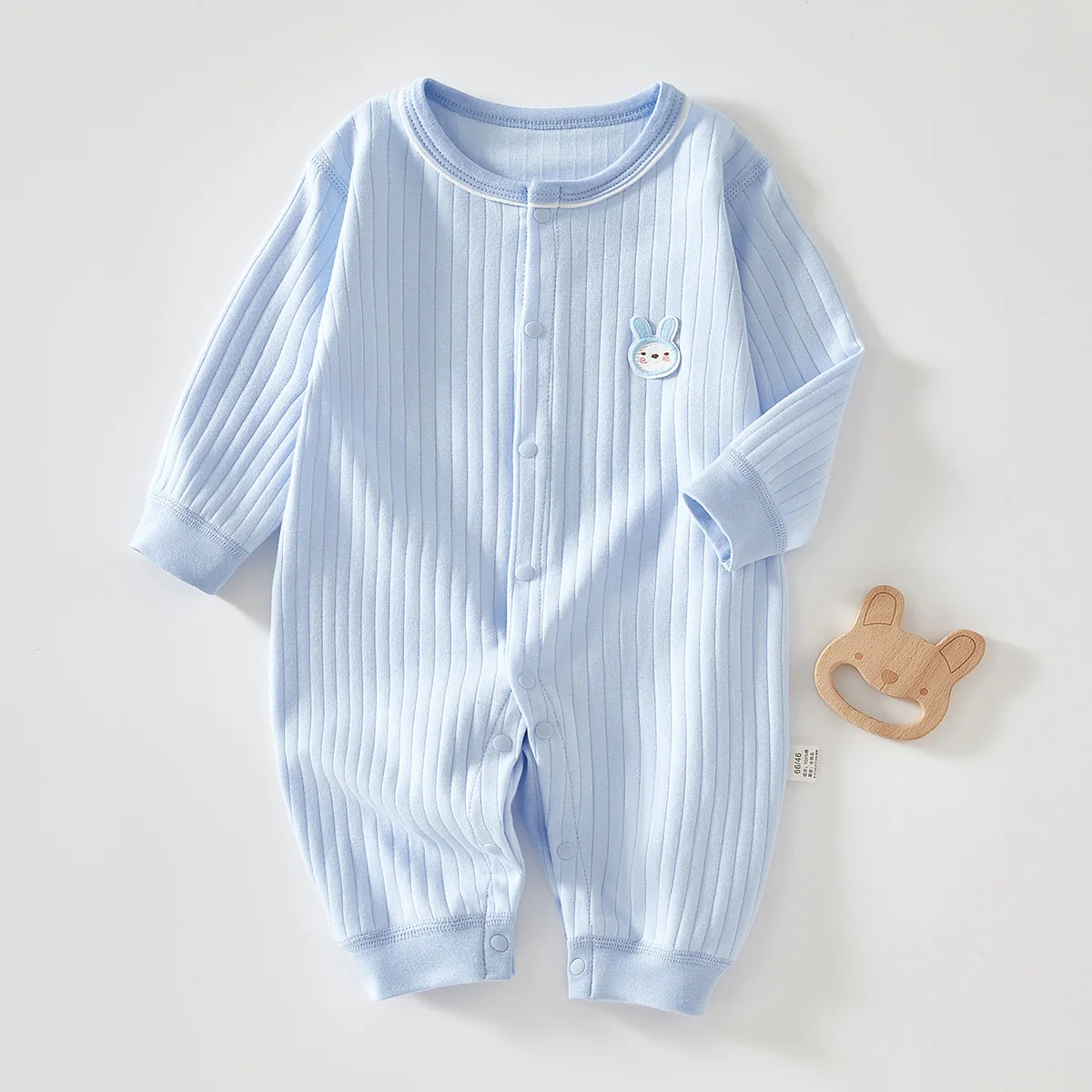 Kid Cute Rabbit Onesie 0-18 Month Newborn Cotton Casual Clothes Infant Girl Seamless Jumpsuit Baby Boy Spring Autumn Soft Romper