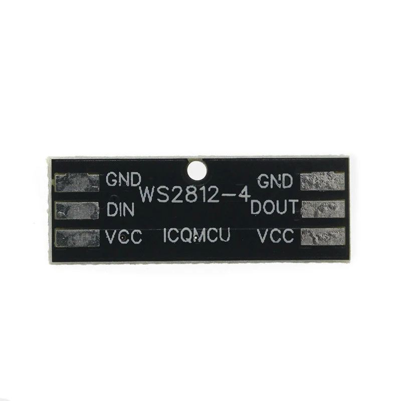 1PCS 4 bit WS2812 light bead module strip light bar full-color driving slide lamp development board module SCM