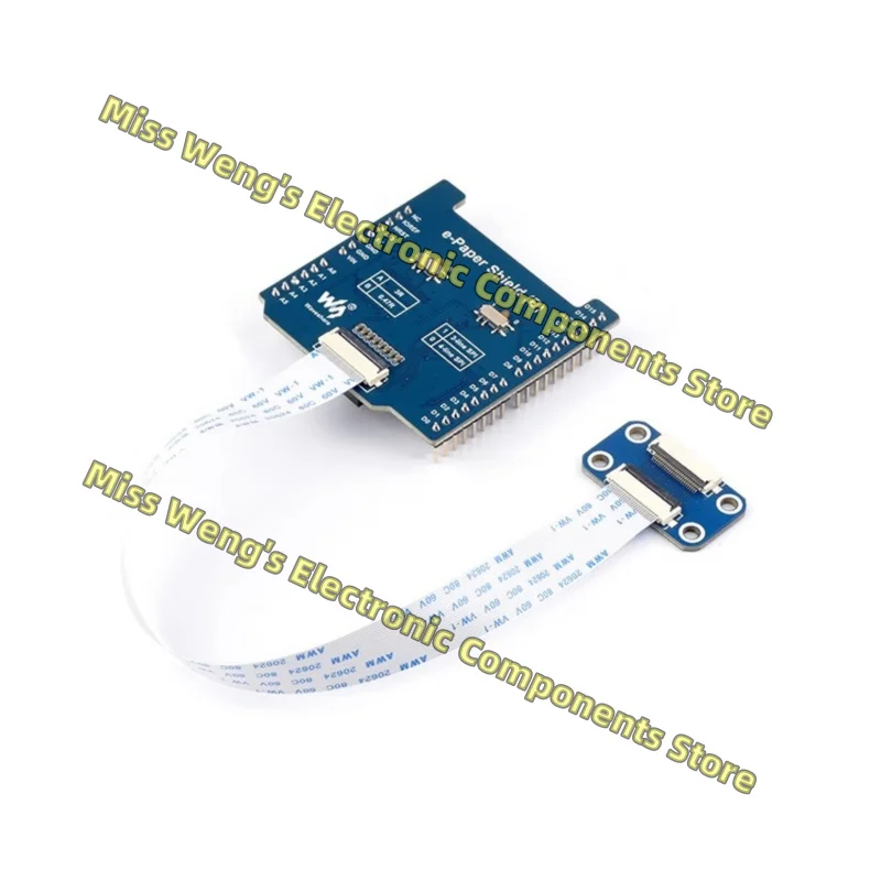 Elektronische Tinten bildschirm Treiber platine spi Erweiterung nrf528xx/arduino Schnitts telle freie Erweiterung RAM E-Paper Shield (b)