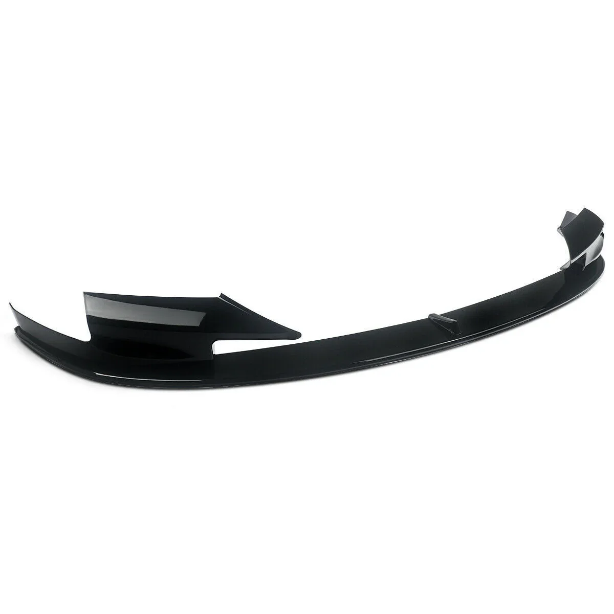 4PCS 2010 To 2017 For BMW F10 M5 MP Style Car Front Bumper Lip Diffuser Spoiler Splitters Cover Guard BodyKit By Gloss Black ABS