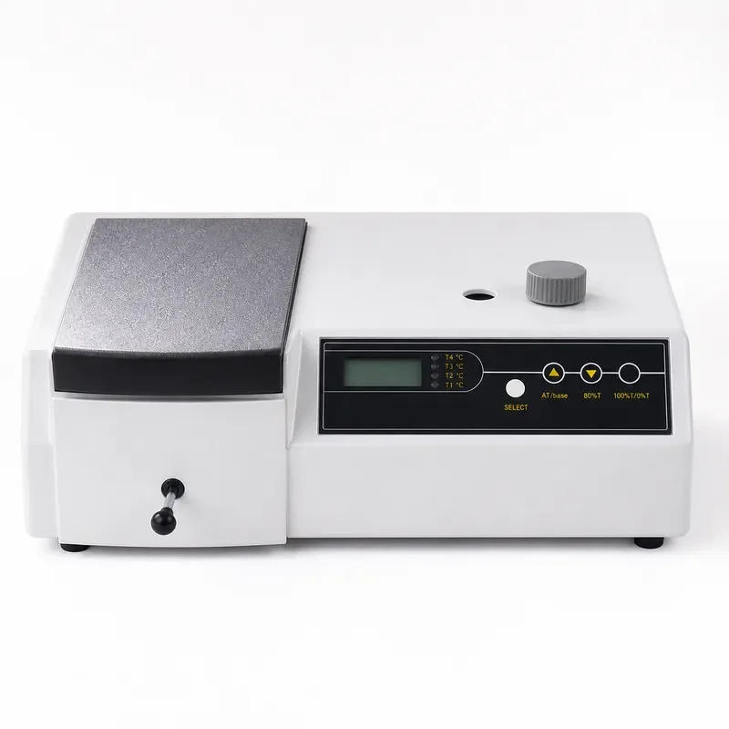 721 Visible Spectrophotometer 340-1000nm Wavelength 4nm Bandwidth Laboratory UV Vis Spectrometer Equipment for Chemical