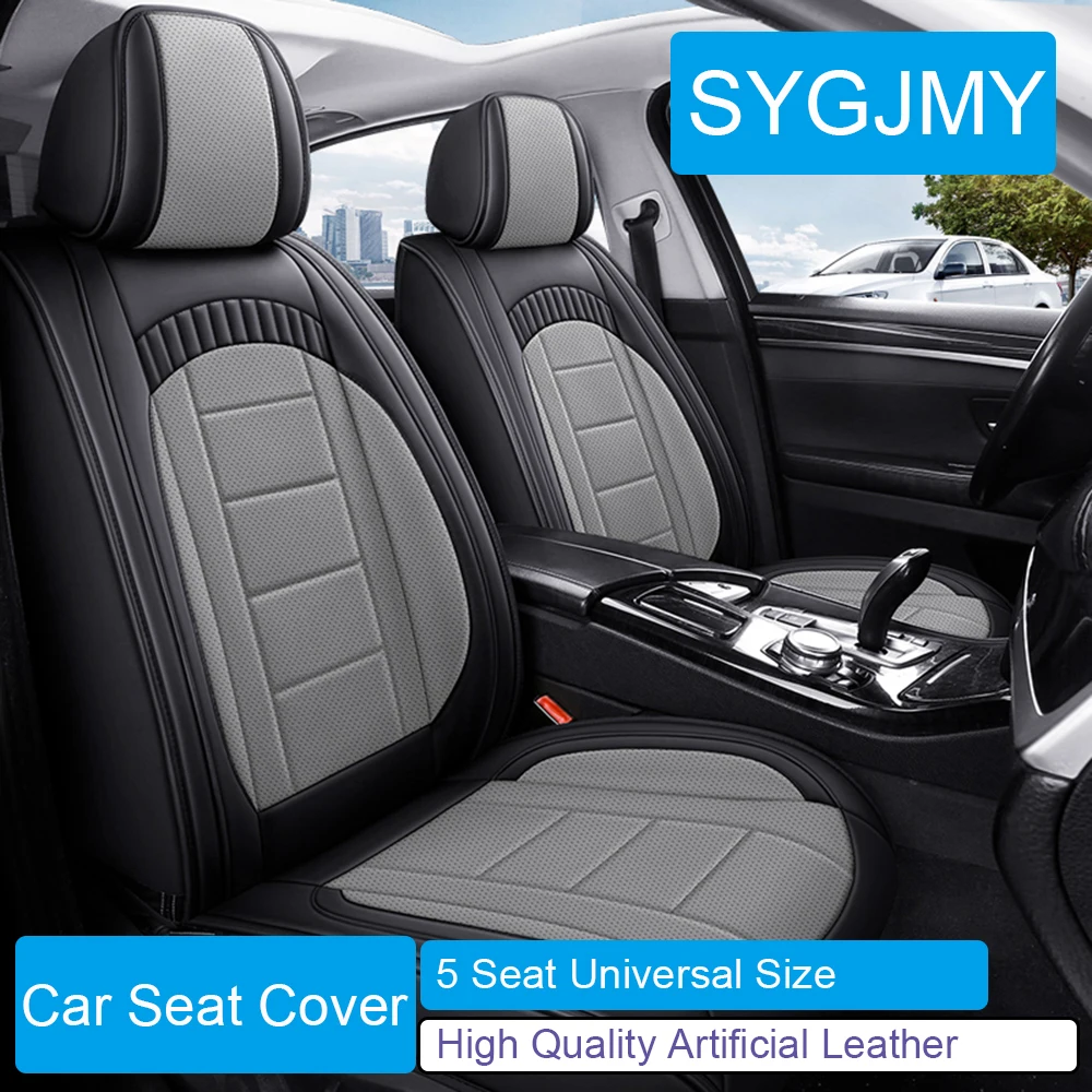 5 Seat PU Leather Car Seat Cover for Renault Megane Clio Captur Duster Volvo Xc90 Xc60 S60 S90 Dacia Duster Car Accessories