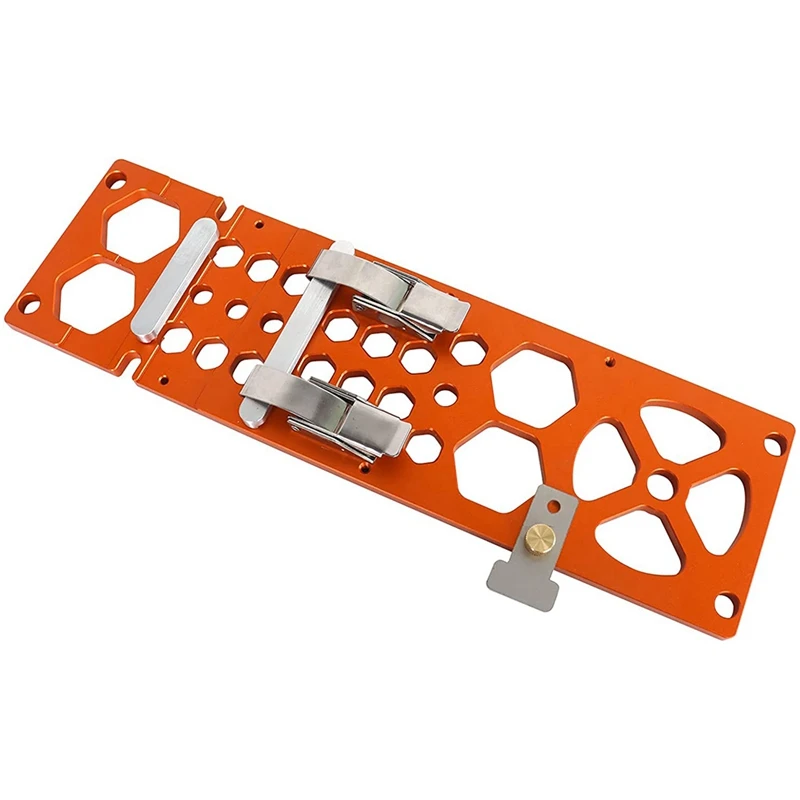 340MM 90 Degree Right Angle Guide Rail Clamp Woodworking Circular Saw Track Angle Stop Cutting Board Auxiliary Clamp