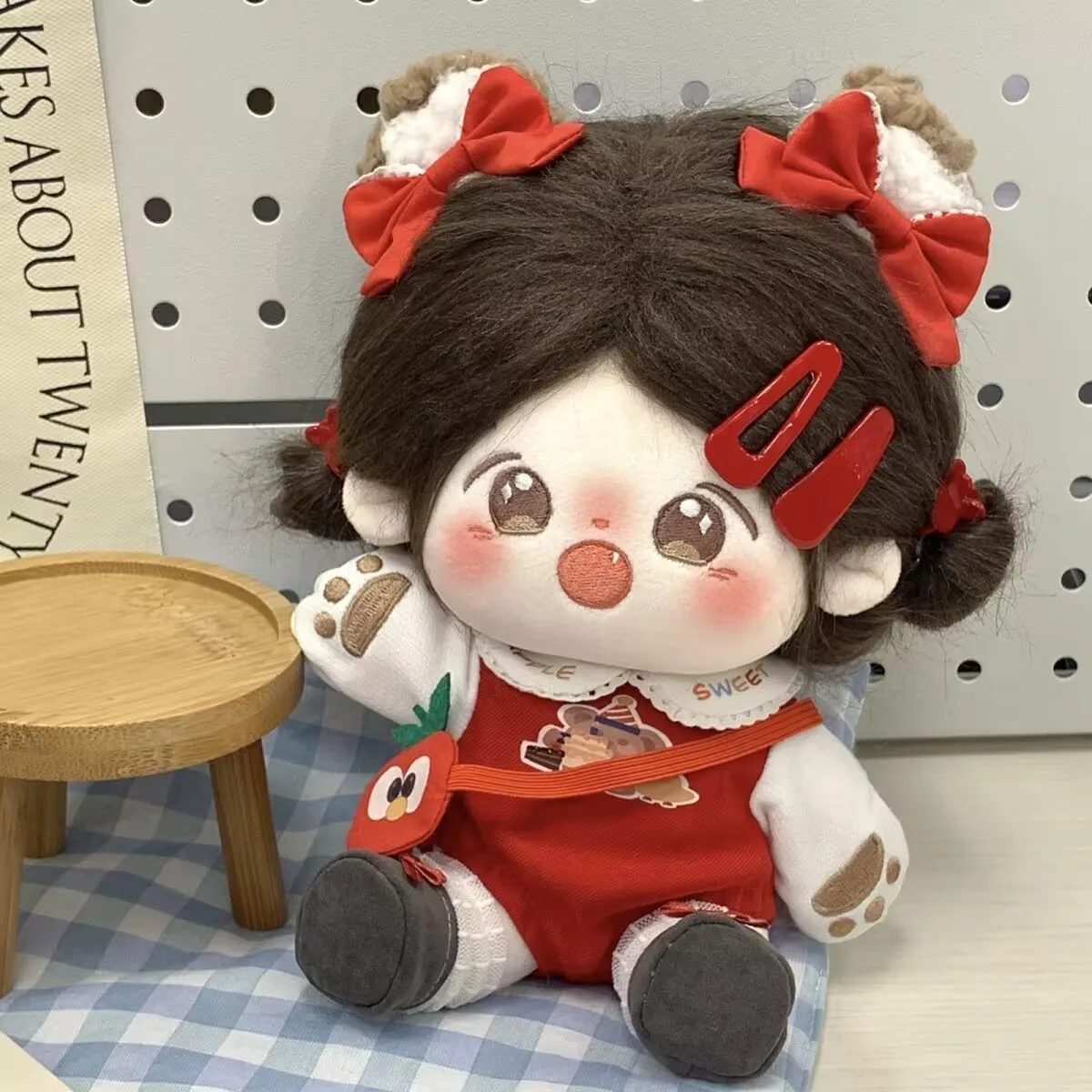 Original cotton doll 20cm dress, Apple doll dress, cute and affordable set, climbing dress, princess dress view 3