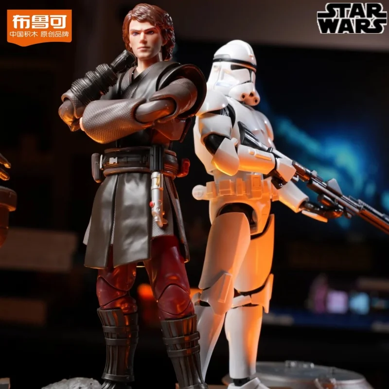 ブロキーズ-スターウォーズ-クローン・トルーパー-アナキン・スカイウォーカー-チャンピオンクラス-アクションフィギュア-モデルキット-コレクタブル組み立てモデル-おもちゃ-ギフト