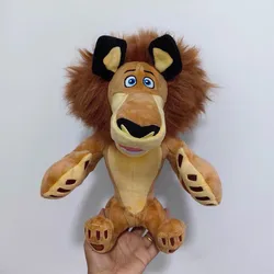 New Cute Movie Madagascar Alex Lion Plush 30CM Kids Stuffed Animals Toys For Children