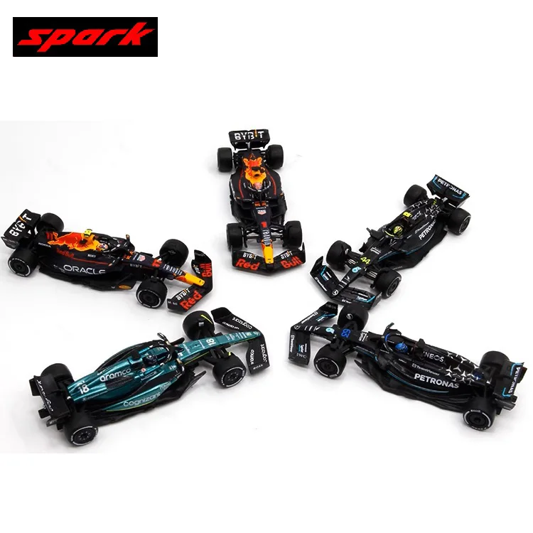 

Spark 1:64 2023 F1 W14 E RB19 Diecast Model Model Car