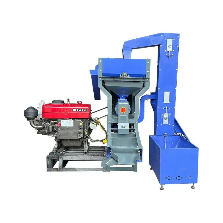 

Combined Diesel Engine Drive Rice Mill Machine