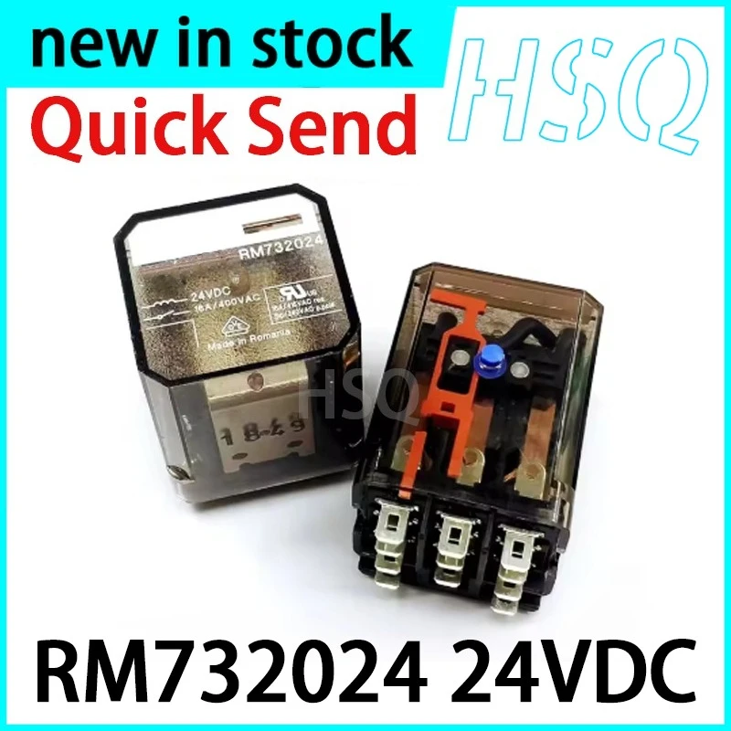 1PCS New RM732024 24VDC 11 Pin 16A Relay