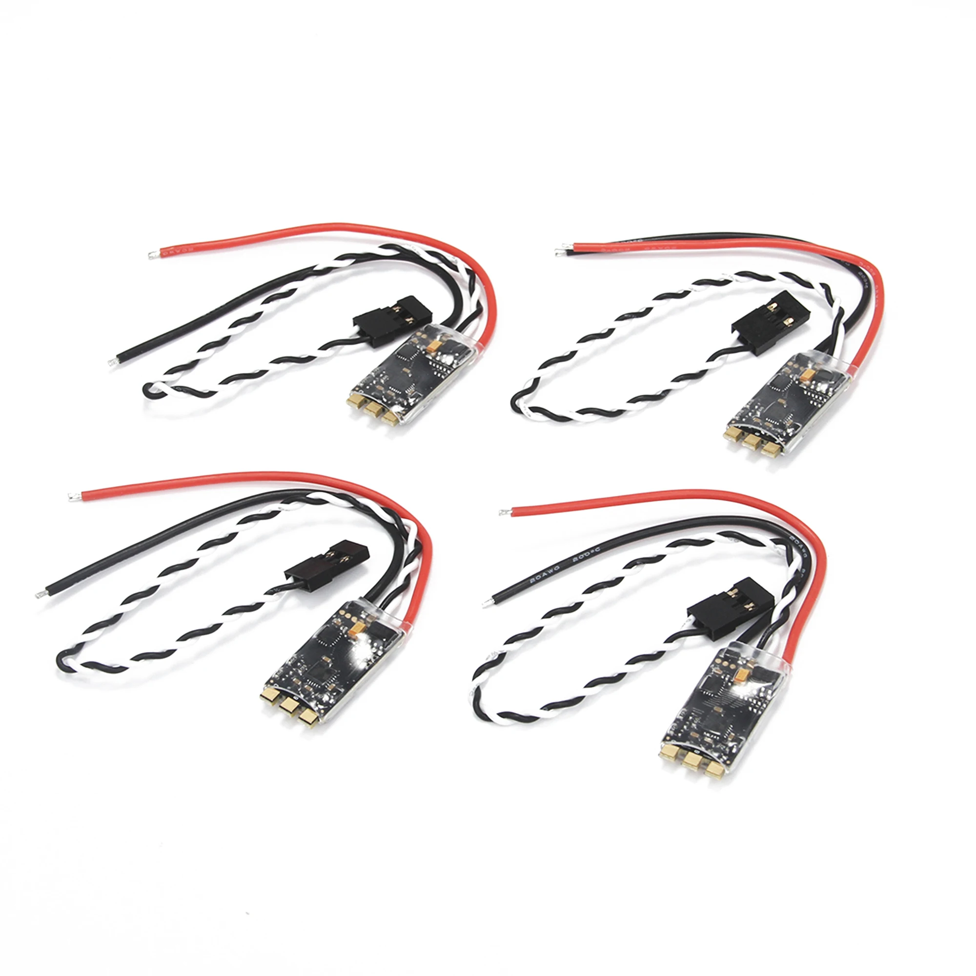 NEEBRC 4PCS 2306 2300KV 2700KV Brushless Motor 25A ESC for FPV Racing Drone RC Plane Quadcopter QAV250 Eachine Wizard X220 280