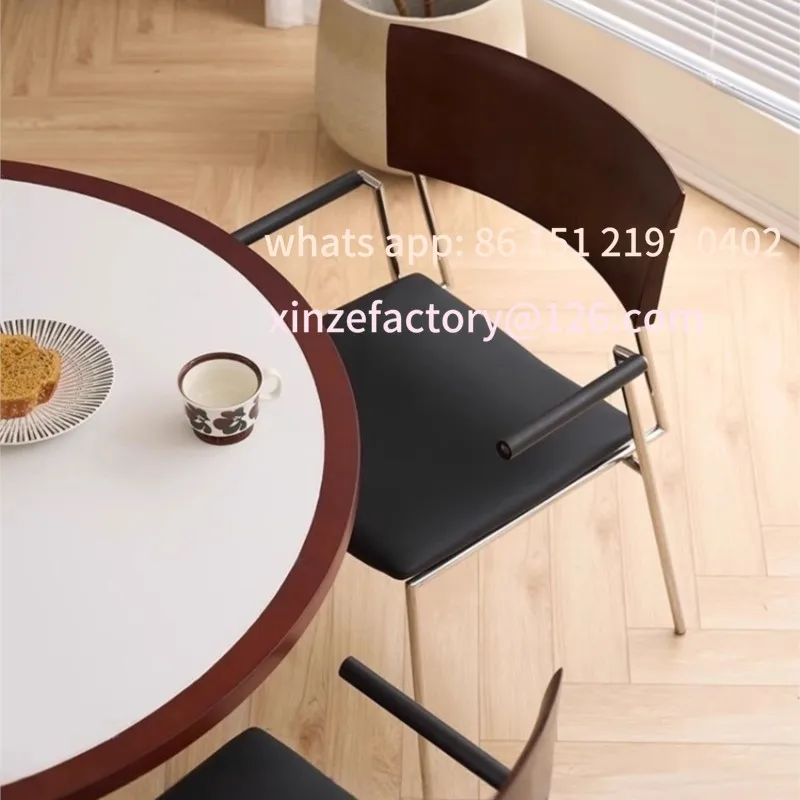 

Customizable Dining Chairs Home Designers Solid Wood Chairs Backrest Coffee Shop Dining Tables Chairs Minimalist Ar