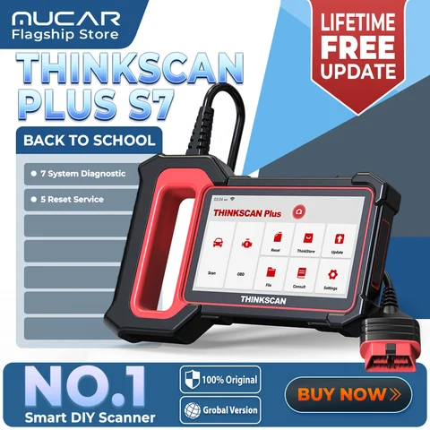 Obd2 Scanner Car THINKCAR Thinkscan Plus S7 S6 S4 Obd2 Scanner Car Diagnostic Tools Automotivo OBD Scanner DIY Auto Diagnosis Tool Code Reader