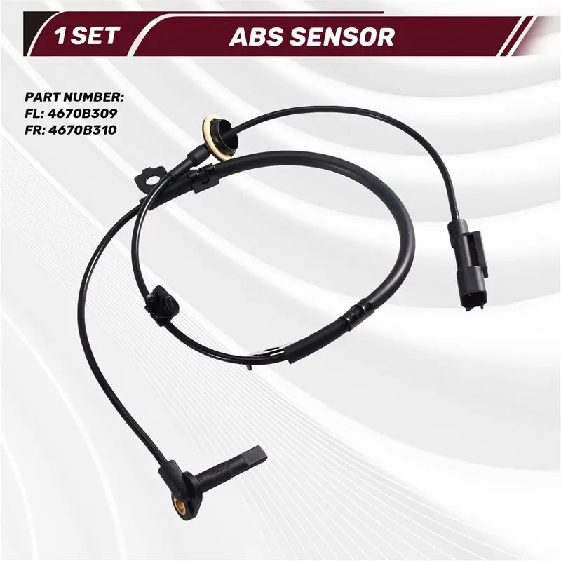 ABQB-Front Left ABS Sensor 4670B309 For Eclipse Cross Outlander Delica D:5 2017-2025 5