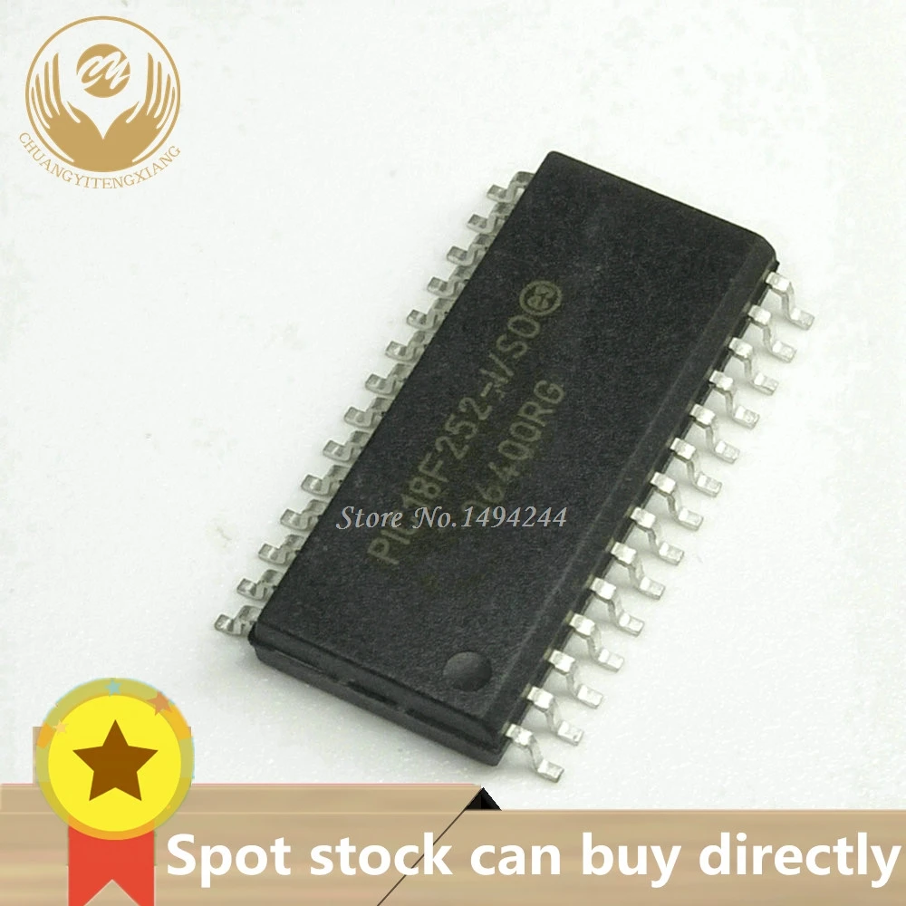 New original 1PCS/lot  Spot PIC18F252-I/SO PIC18F252 18F252  SOP 28/40-pin High Performance Enhanced FLASH 