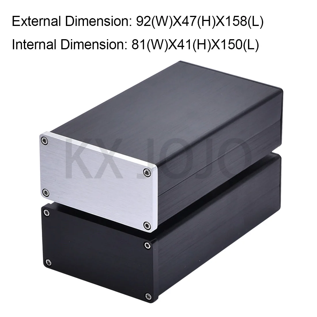 

Aluminum Box 92X47X158MM dac Amplifier Enclosure Mini AMP Case Preamp Box PSU Headphone Amplifier Chassis