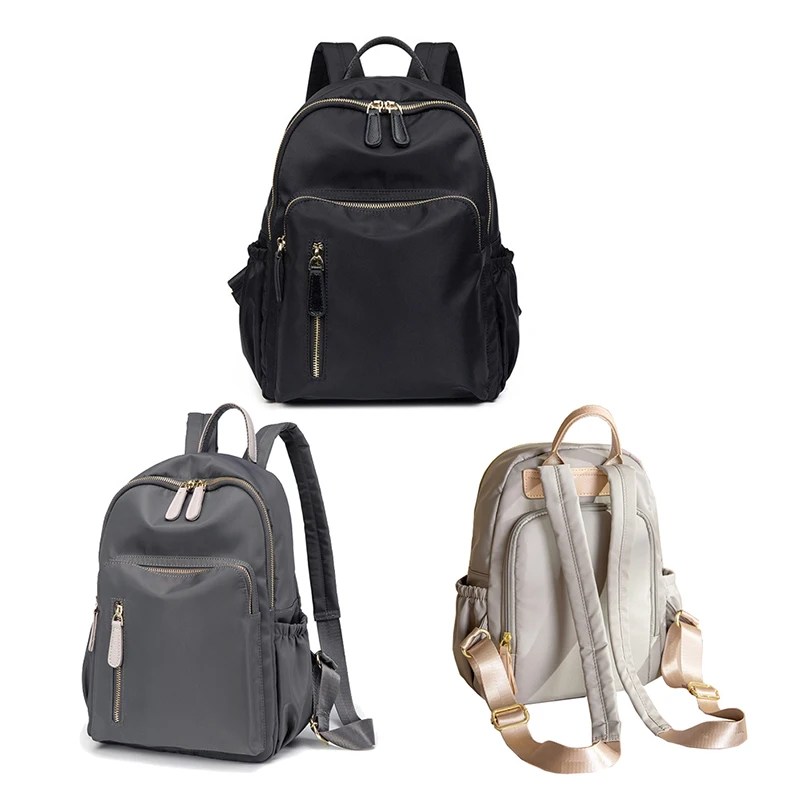 Women's Backpack Female All-match Oxford Cloth Business Travel Leisure Bag Student Girls Large-capacity Waterproof Schoolbag
